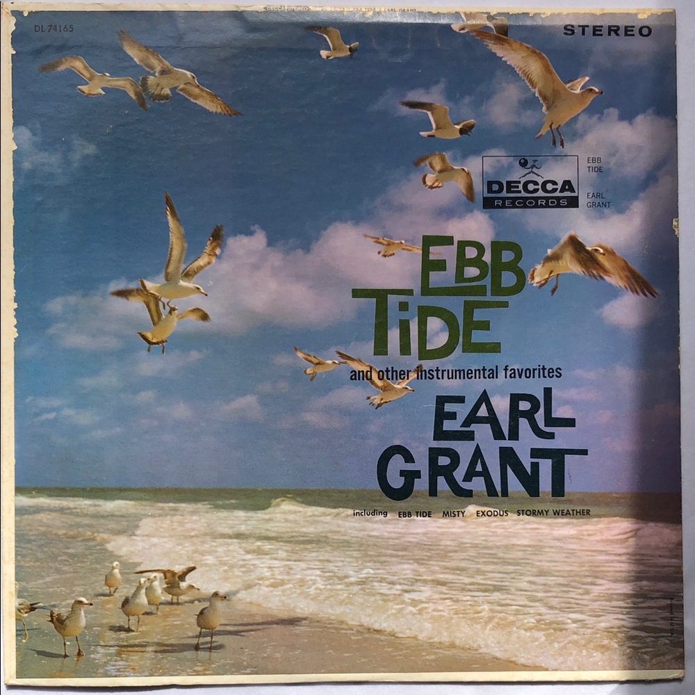 Earl Grant Ebb Tide Vinyl Lp Record Album